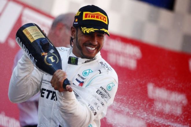 2019年F1第5戦スペインGP　ルイス・ハミルトン（メルセデス）