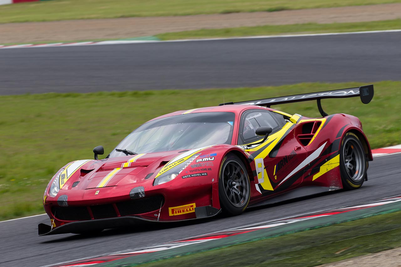 apr with ARN Racingのフェラーリ488 GT3