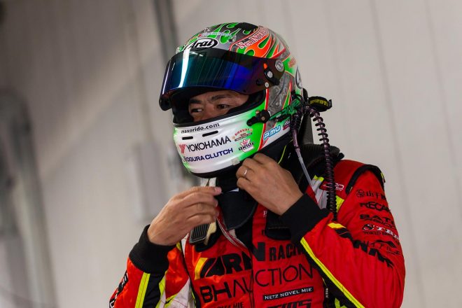 apr with ARN Racingのフェラーリ488 GT3をドライブした織戸学