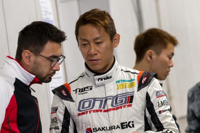 LM corsaのポルシェ911 GT3 Rをドライブした脇阪薫一