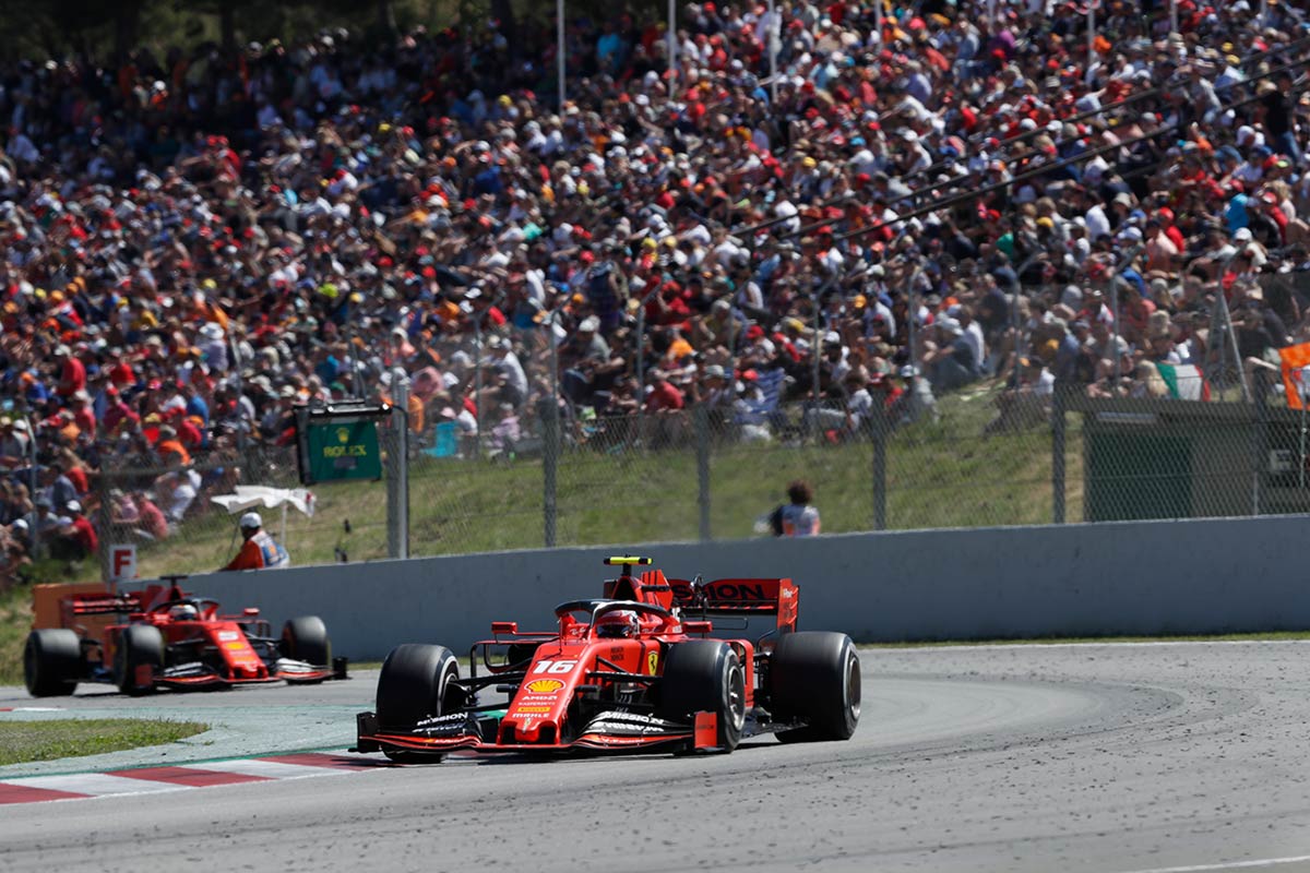 2019年F1第5戦スペインGP　シャルル・ルクレール（フェラーリ）