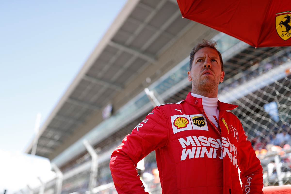 2019年F1第5戦スペインGP　セバスチャン・ベッテル（フェラーリ）