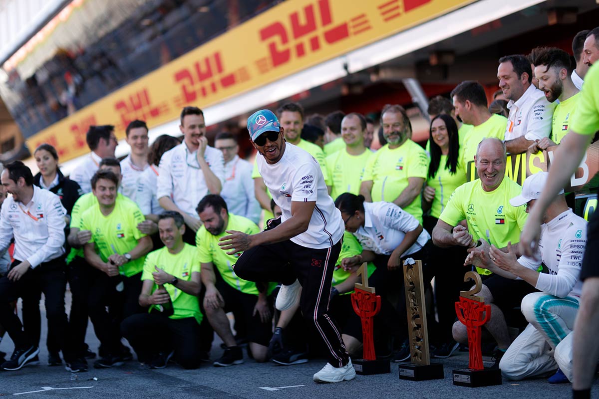 2019年F1第5戦スペインGP　ルイス・ハミルトン（メルセデス）