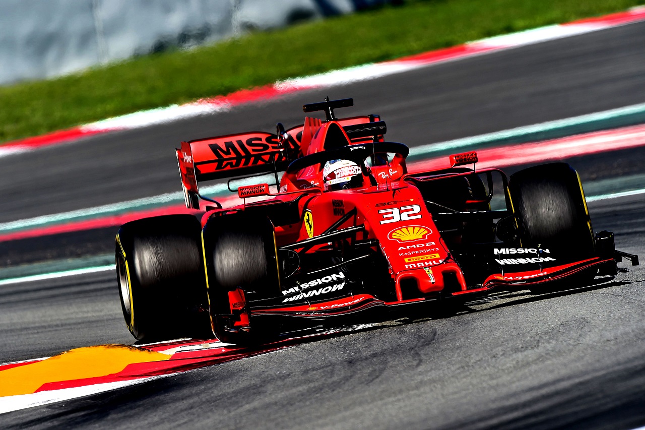 2019年F1バルセロナ・インシーズンテスト2日目　アントニオ・フォコ（フェラーリ）