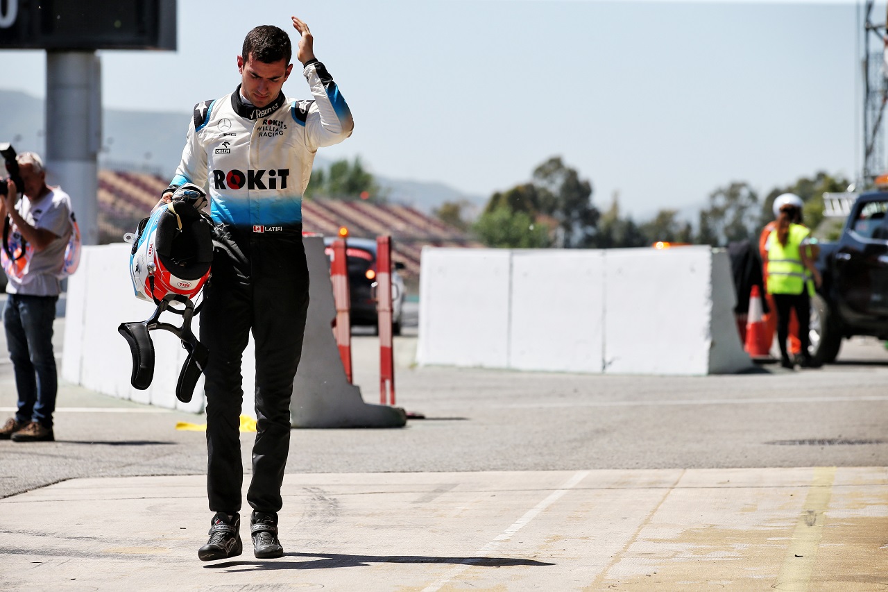 2019年F1バルセロナ・インシーズンテスト2日目　ニコラス・ラティフィ（ウイリアムズ）