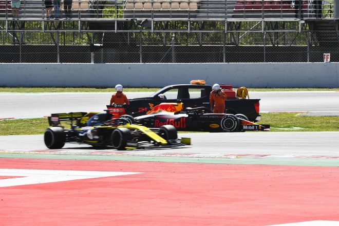 2019年F1バルセロナ・インシーズンテスト2日目　ダニエル・ティクトゥム（レッドブル・ホンダ）