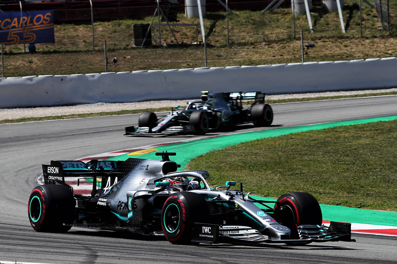 2019年F1第5戦スペインGP　ルイス・ハミルトン（メルセデス）