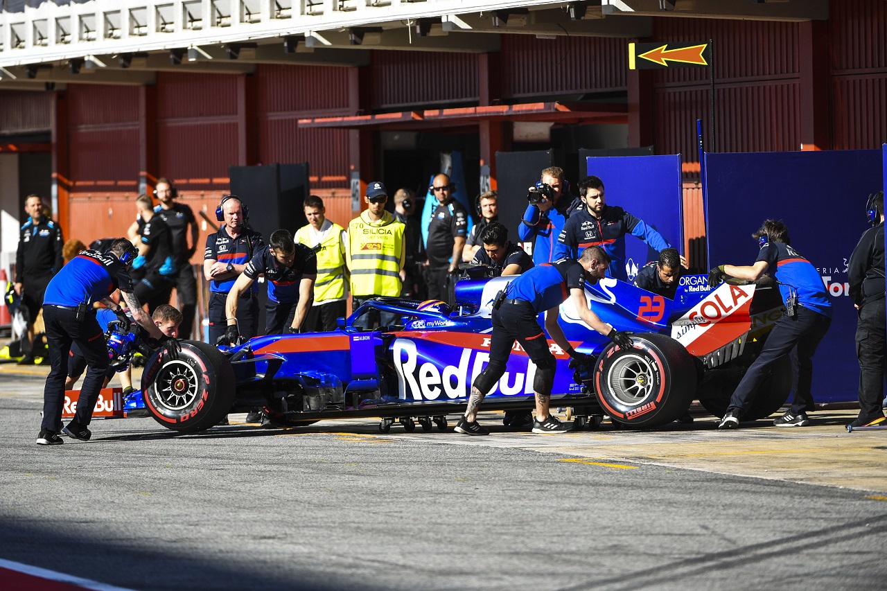 2019年F1バルセロナ・インシーズンテスト2日目　アレクサンダー・アルボン（トロロッソ・ホンダ）
