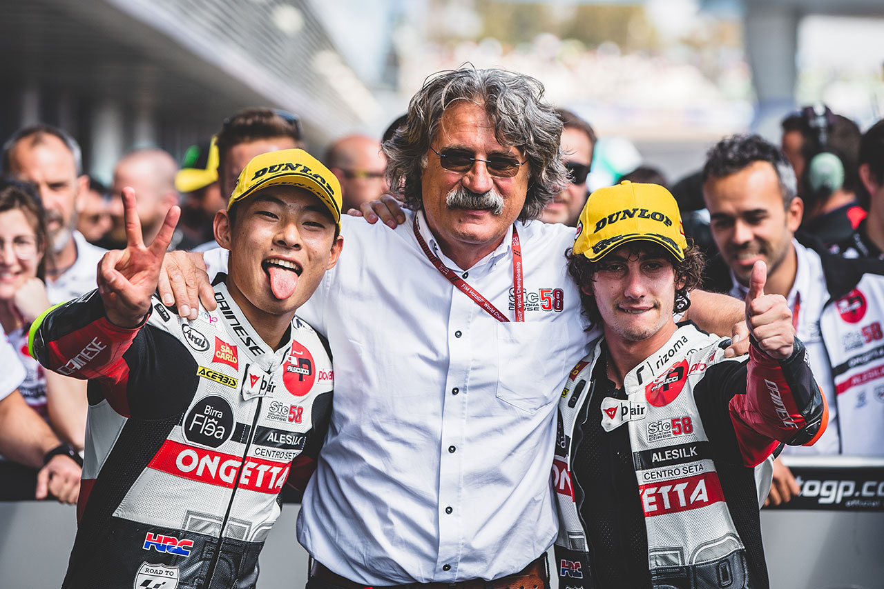 MotoGP第4戦スペインGPで2位表彰台を獲得した鈴木竜生