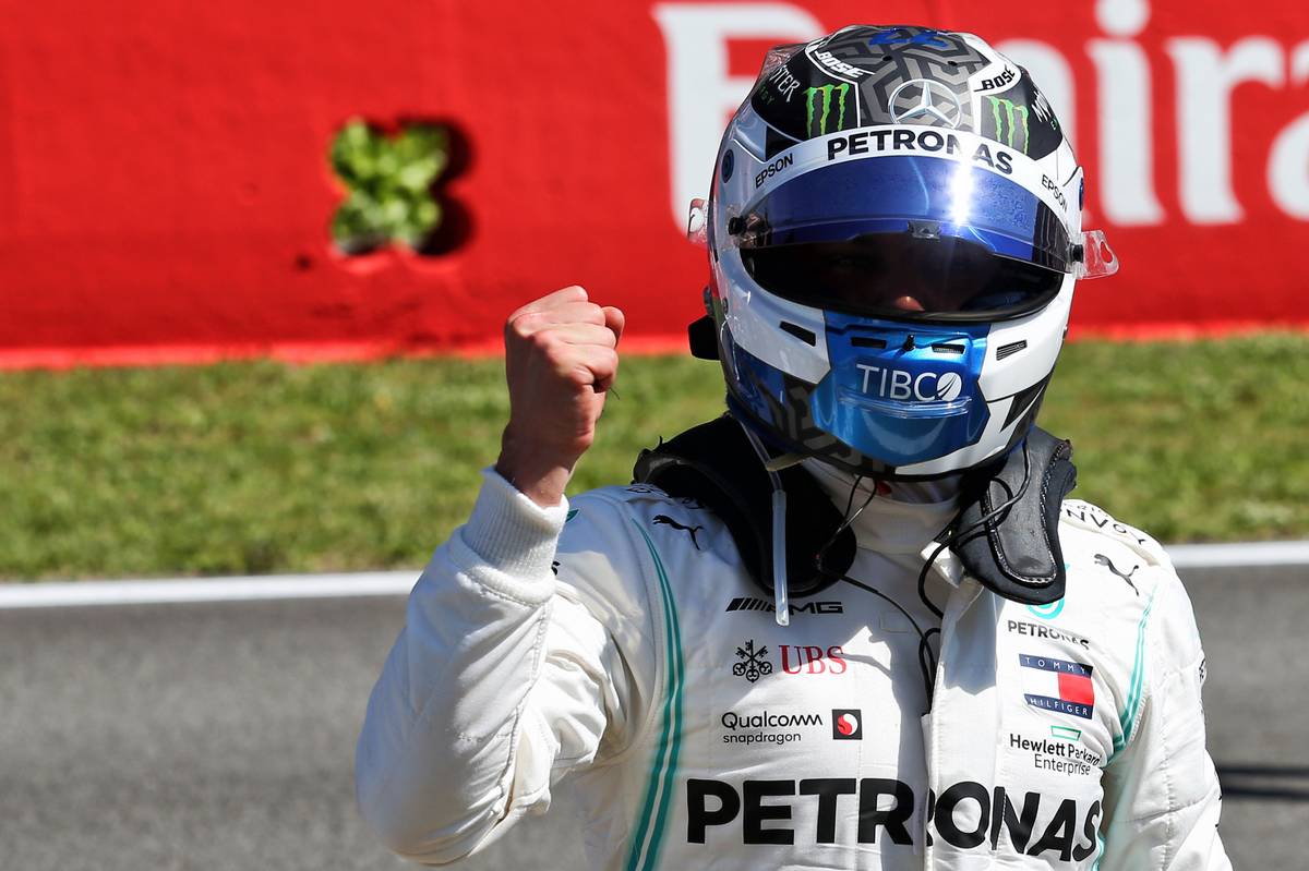 今シーズン絶好調のボッタスさん。もうセカンドドライバーとは言わせない