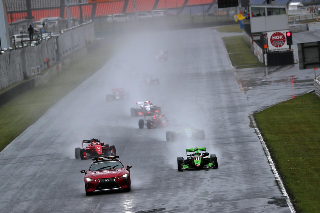 セーフティカースタートとなった全日本F3選手権第3戦