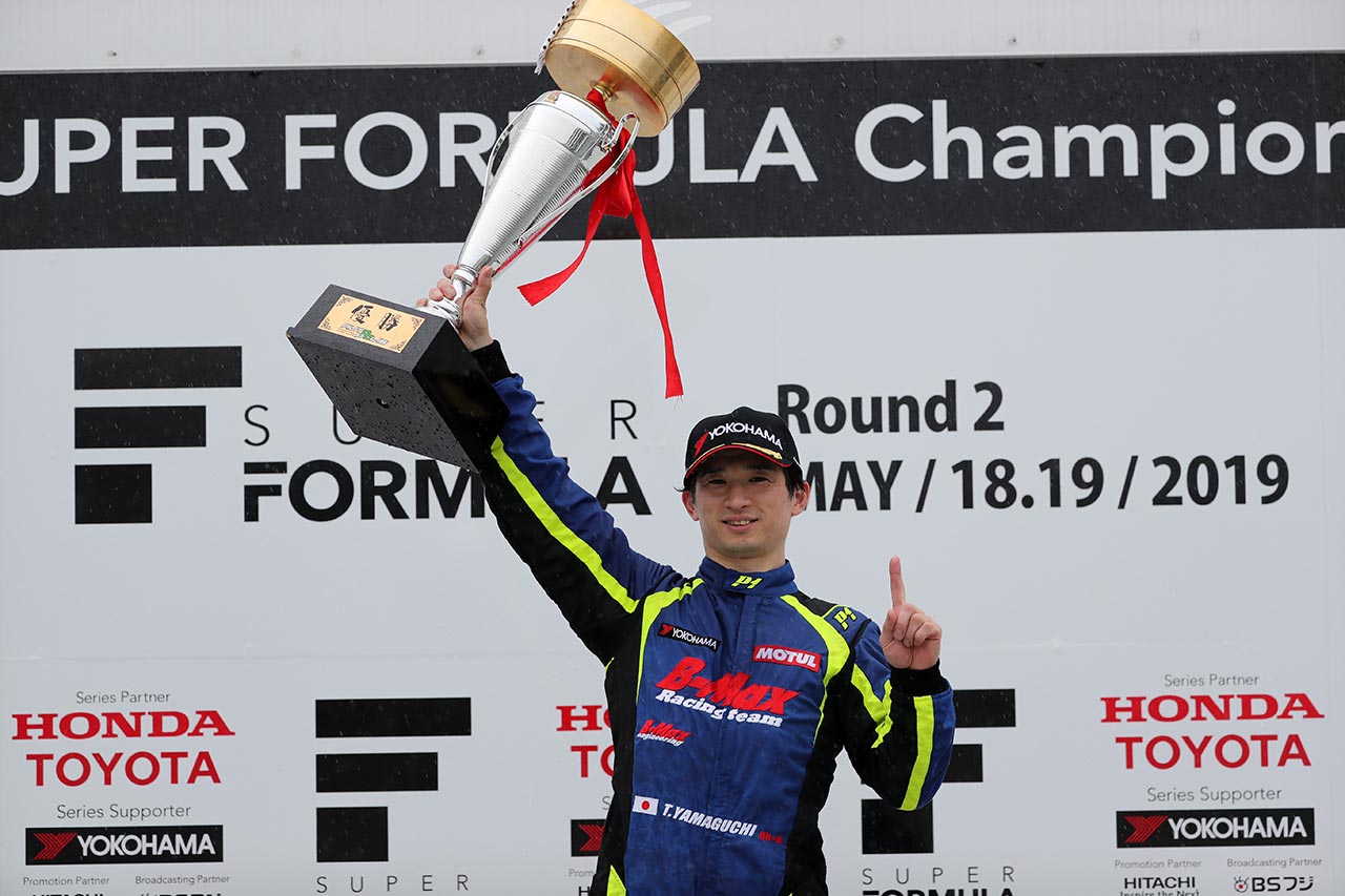 全日本F3選手権第3戦のマスタークラス優勝となった山口大陸（タイロクレーシング28号）