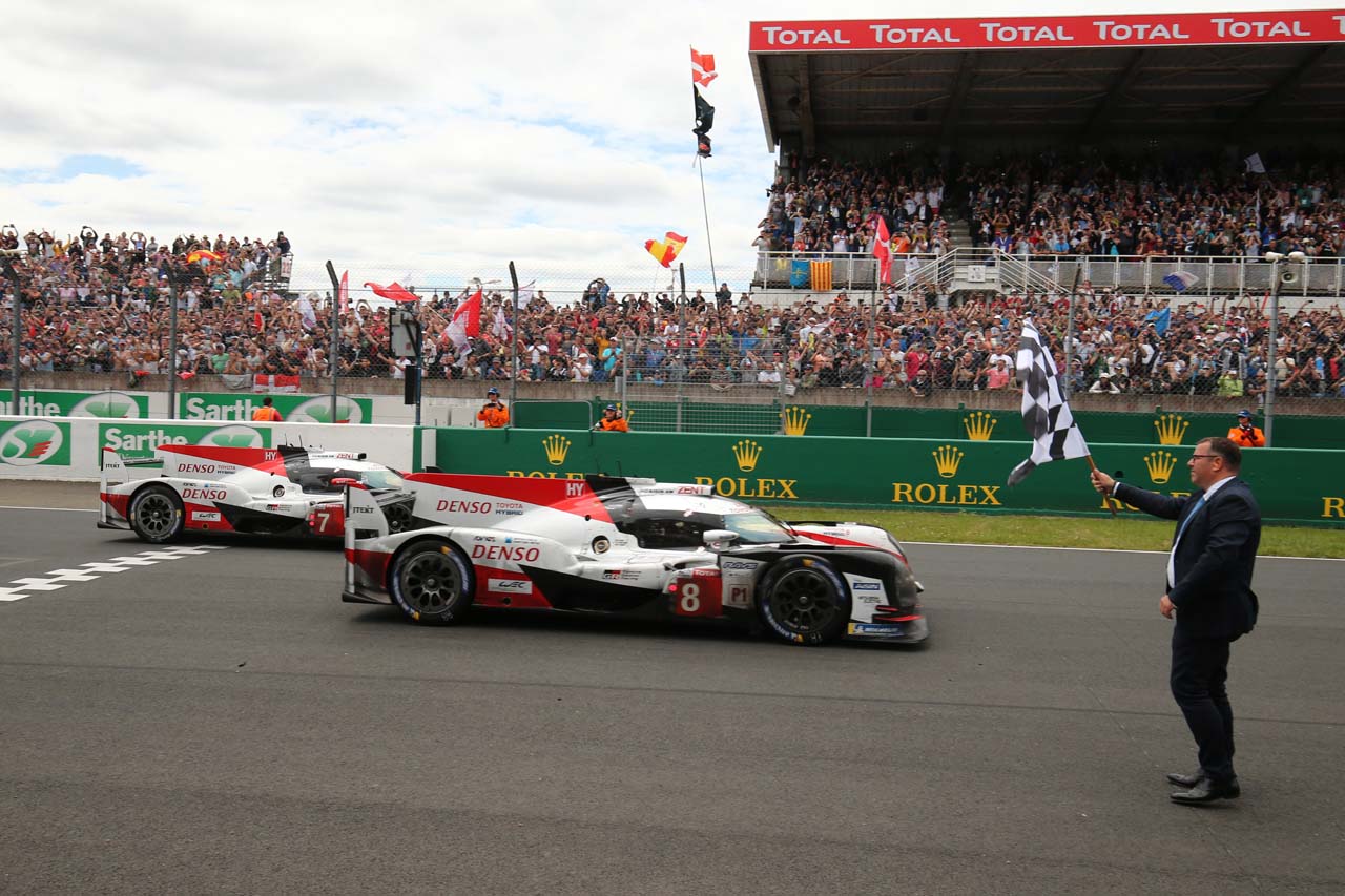 2018年の初優勝に続き、大会2連覇を目指すTOYOTA GAZOO RacingのトヨタTS050ハイブリッド