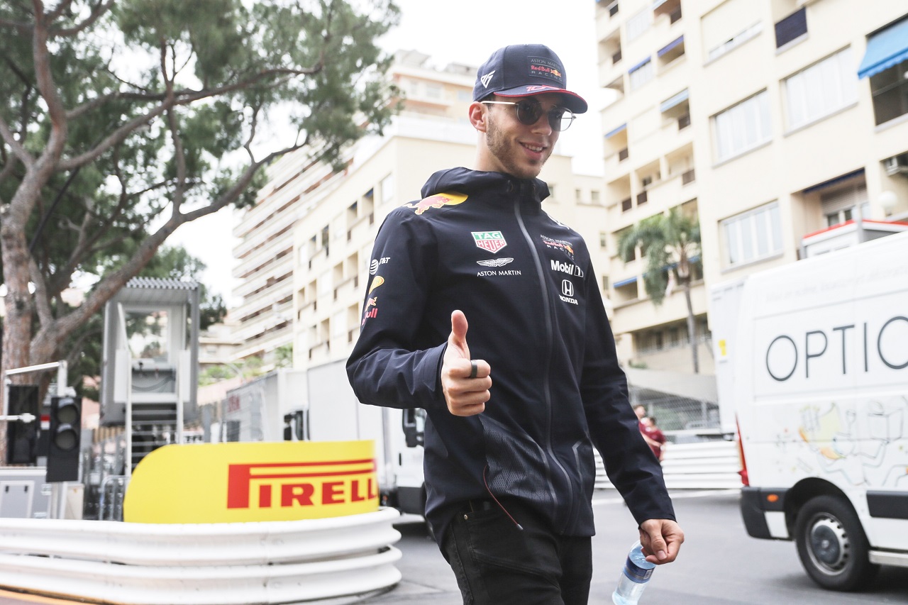 2019年F1第6戦モナコGP　ピエール・ガスリー（レッドブル・ホンダ）