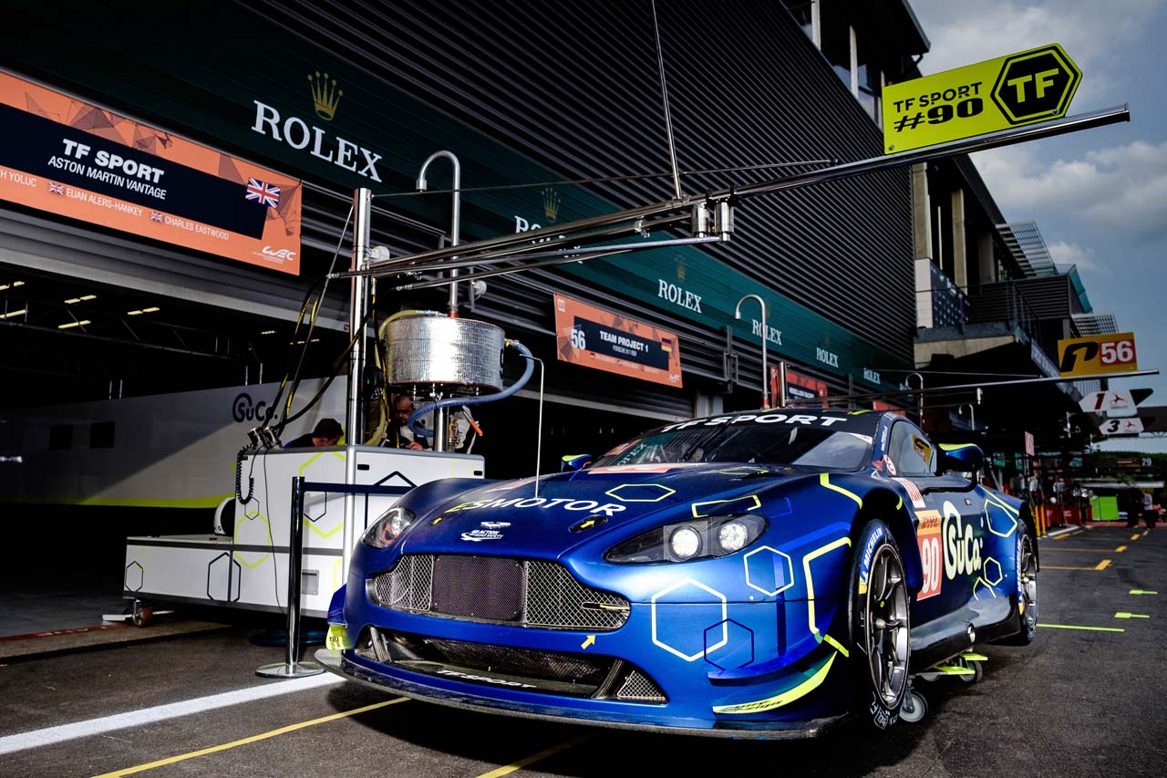 2018／19年にWECデビューを果たしたTFスポーツの90号車アストンマーティン・バンテージ