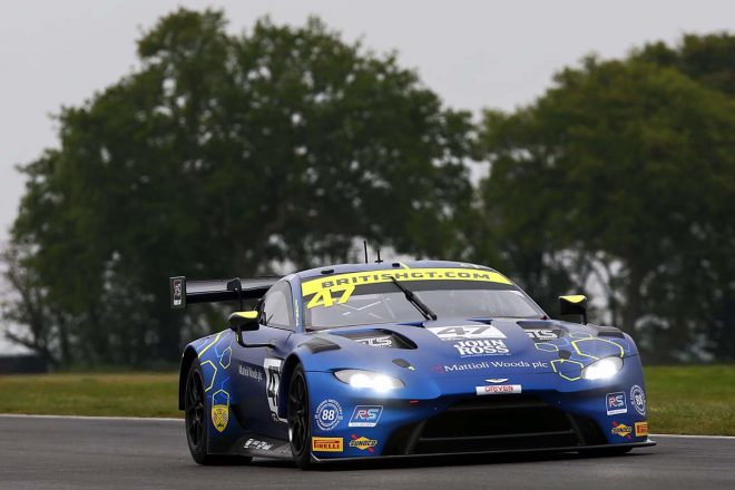 2019年のブリティッシュGTでTFスポーツが走らせている新型アストンマーティン・バンテージGT3