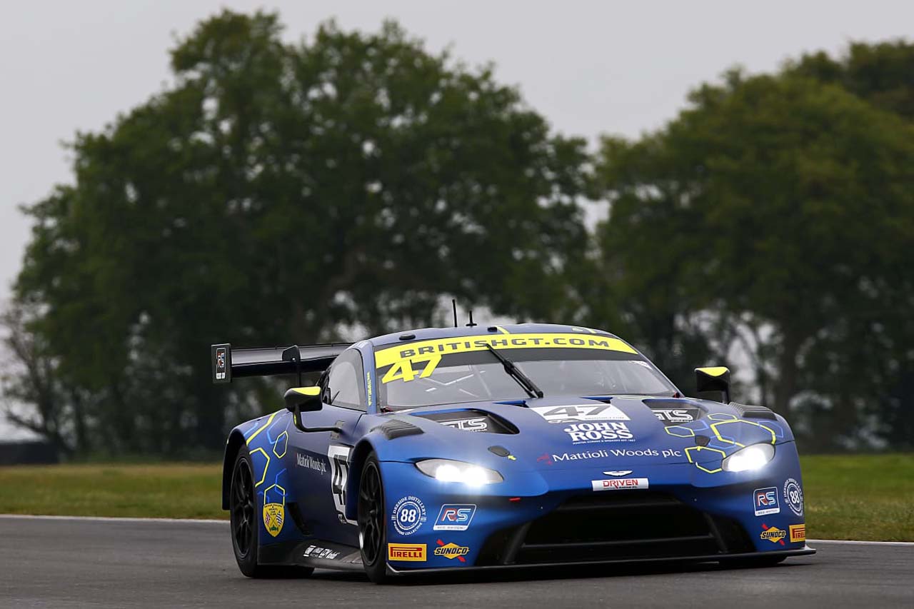 2019年のブリティッシュGTでTFスポーツが走らせている新型アストンマーティン・バンテージGT3