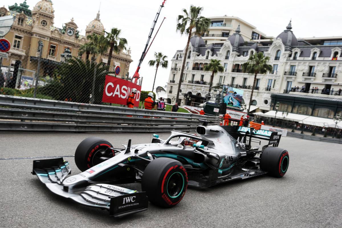 2019年F1第6戦モナコGP　ルイス・ハミルトン（メルセデス）