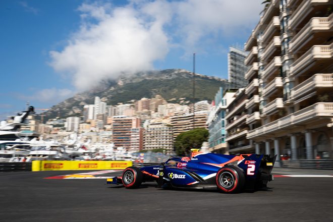 FIA-F2第4戦モナコ　松下信治（カーリン）