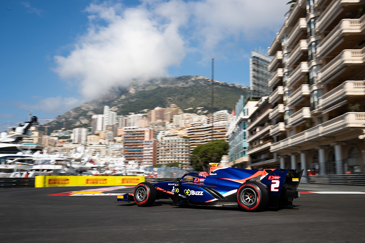 FIA-F2第4戦モナコ　松下信治（カーリン）