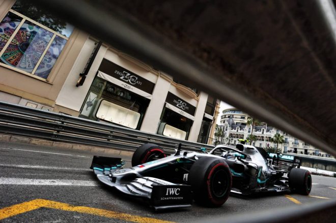 2019年F1第6戦モナコGP　バルテリ・ボッタス（メルセデス）