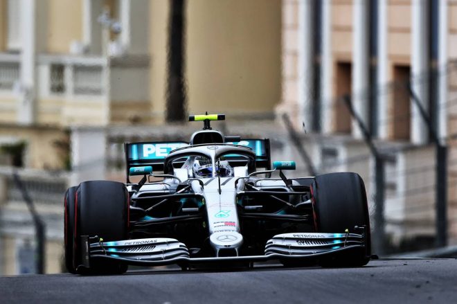 2019年F1第6戦モナコGP　バルテリ・ボッタス（メルセデス）