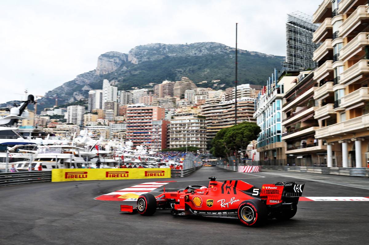 2019年F1第6戦モナコGP　セバスチャン・ベッテル（フェラーリ）