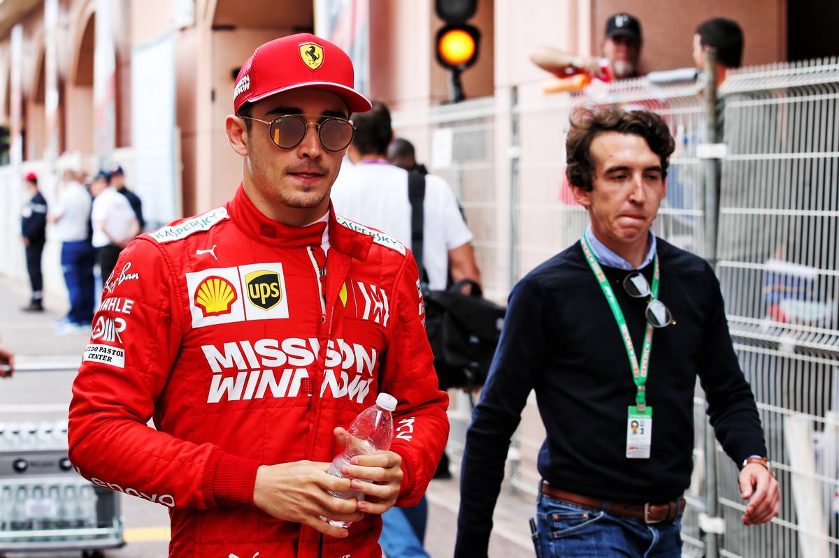 2019年F1第6戦モナコGP　シャルル・ルクレール（フェラーリ）