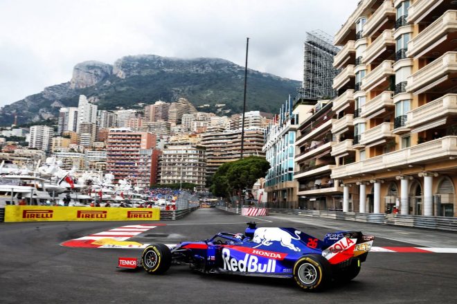 2019年F1第6戦モナコGP　ダニール・クビアト（トロロッソ・ホンダ）