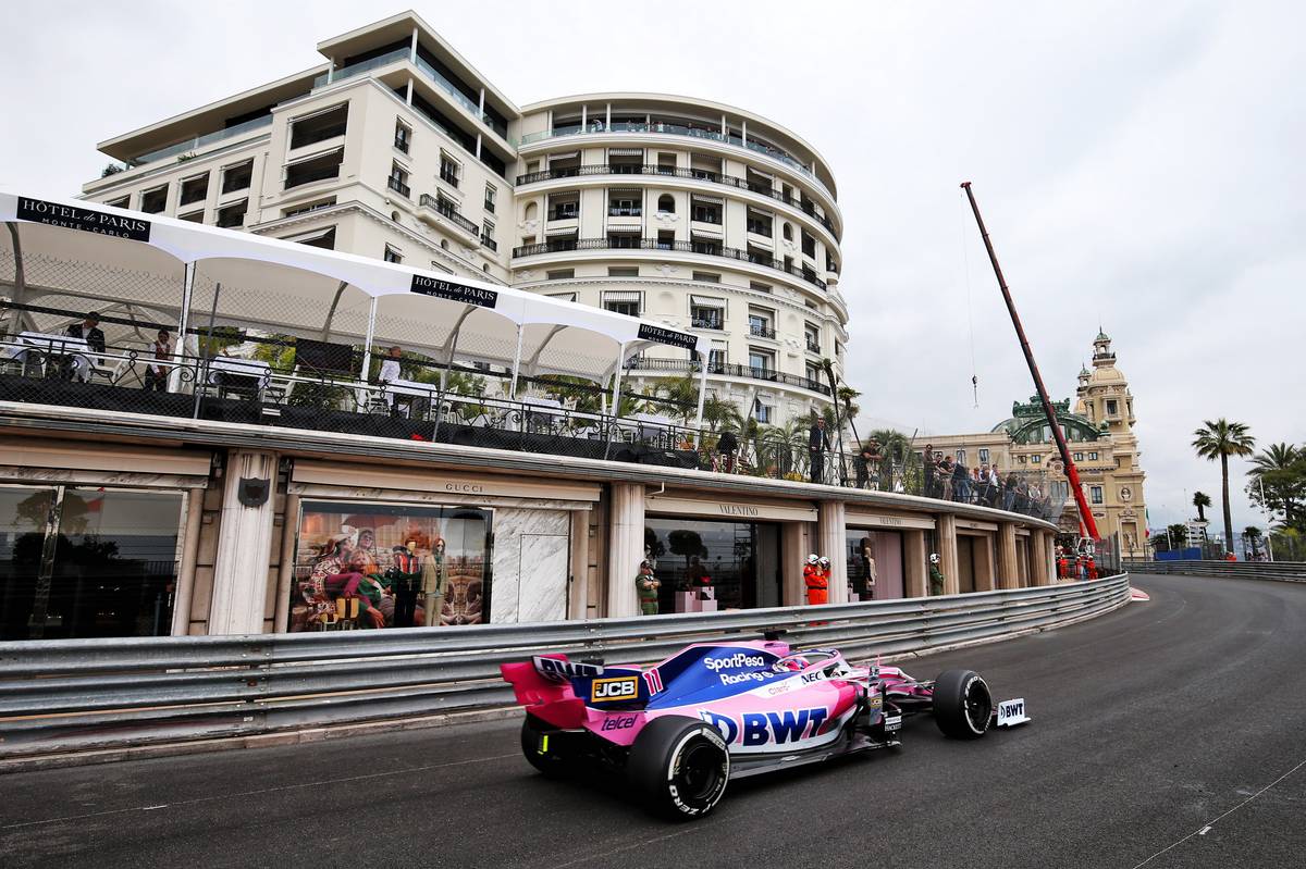 2019年F1第6戦モナコGP　セルジオ・ペレス（レーシングポイント）