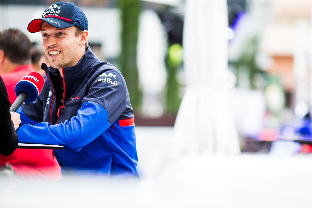 2019年F1第6戦モナコGP　ダニール・クビアト（トロロッソ・ホンダ）