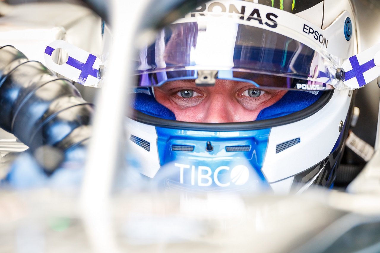 2019年F1第6戦モナコGP　バルテリ・ボッタス（メルセデス）