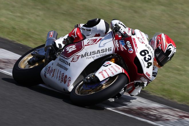 全日本ロード第3戦SUGOのART走行で総合3番手につけた名越哲平