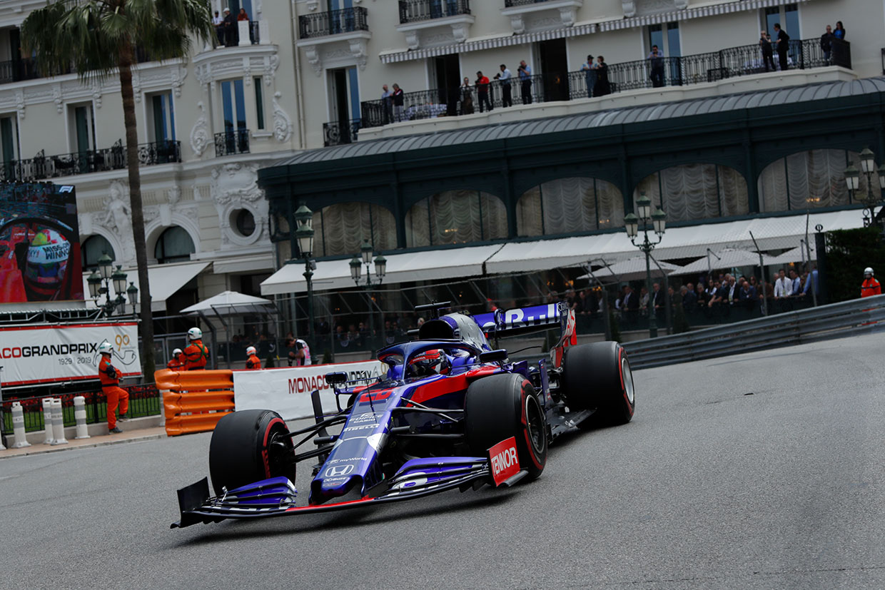 2019年F1第6戦モナコGP　ダニール・クビアト（トロロッソ・ホンダ）