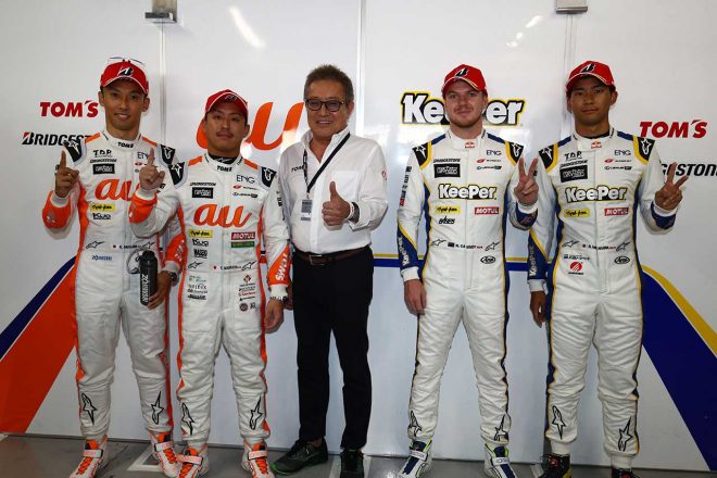 トムスは予選ワン・ツーを確保