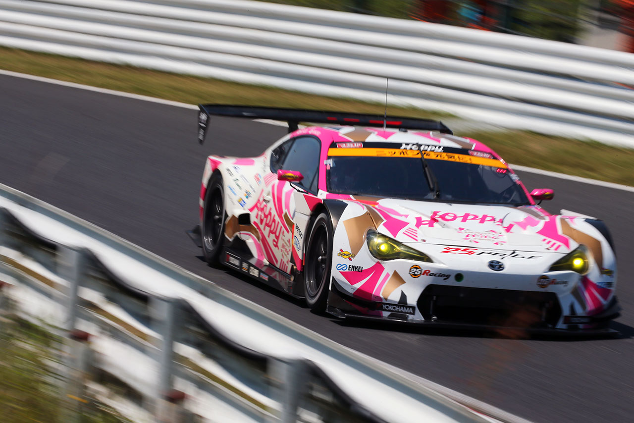 スーパーGT第3戦鈴鹿でポールポジションを獲得したHOPPY 86 MC