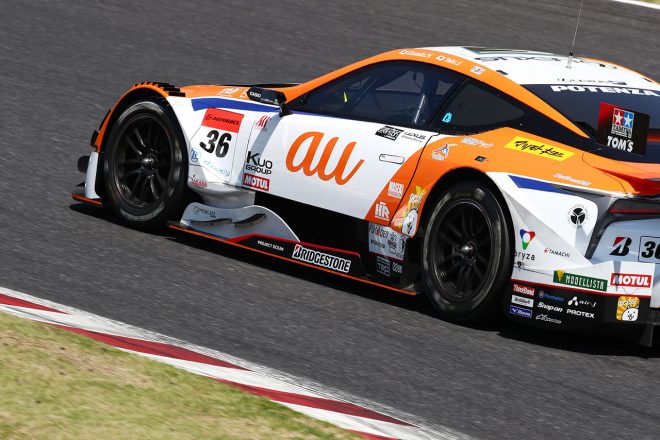 スーパーGT第3戦鈴鹿でポールポジションを獲得したau TOM’S LC500