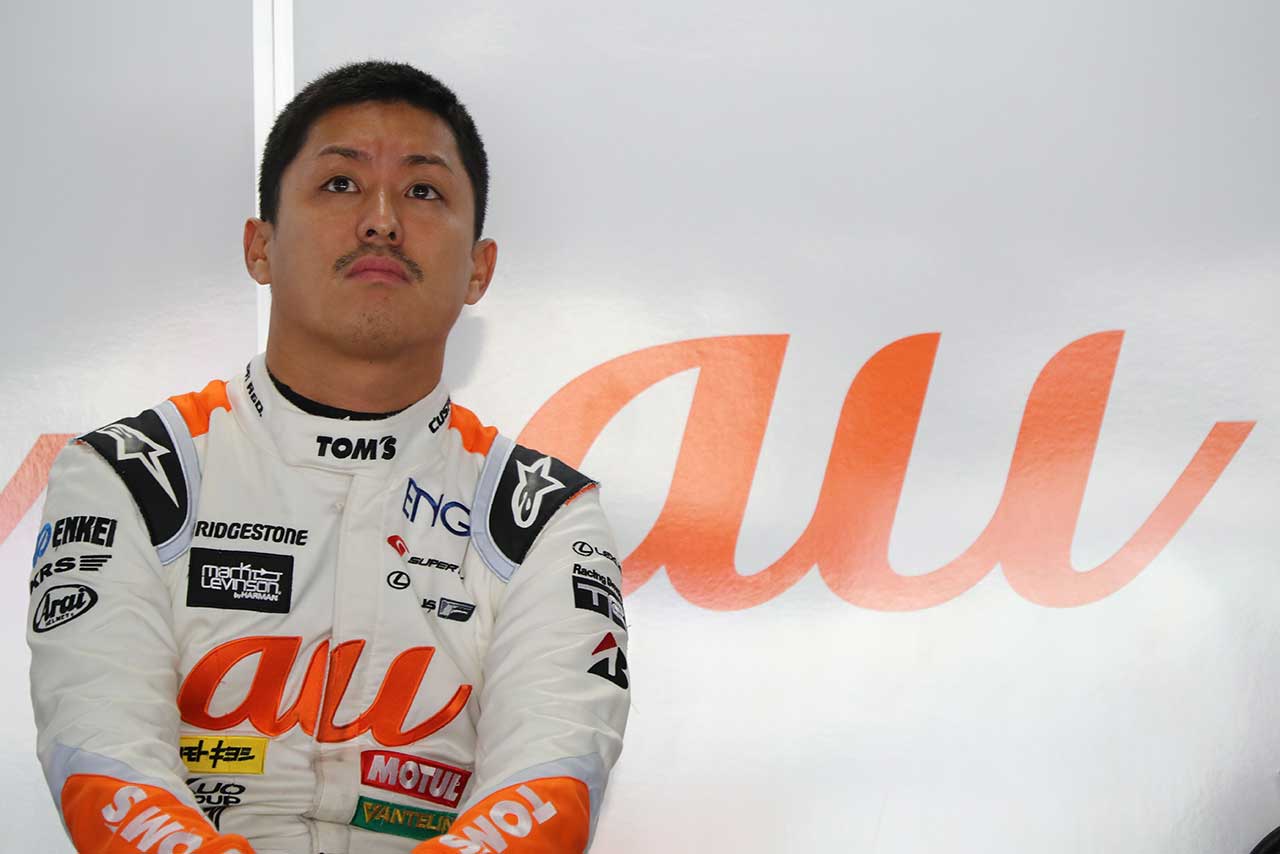 2019年のスーパーGT第3戦鈴鹿、GT500のポールポジションを獲得した関口雄飛（au TOM’S LC500）