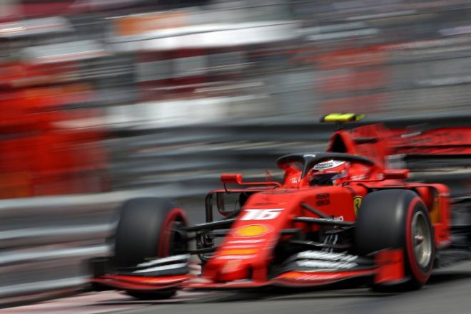 2019年F1第6戦モナコGP　予選Q1落ちとなってしまったシャルル・ルクレール（フェラーリ）