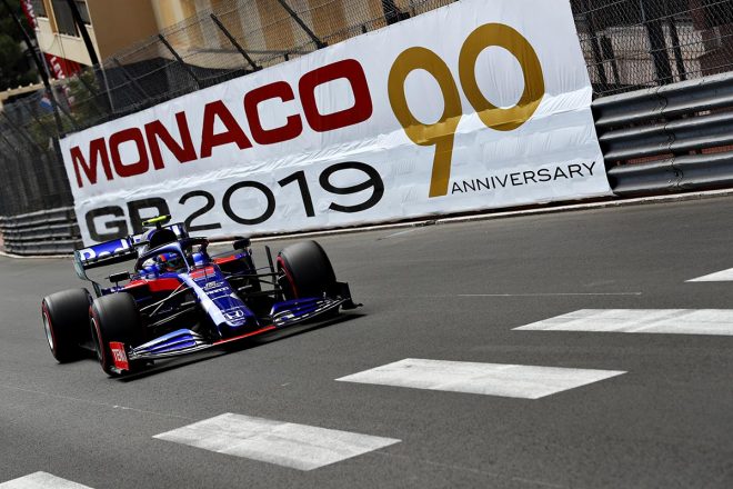 2019年F1第6戦モナコGP　アレクサンダー・アルボン（トロロッソ・ホンダ）
