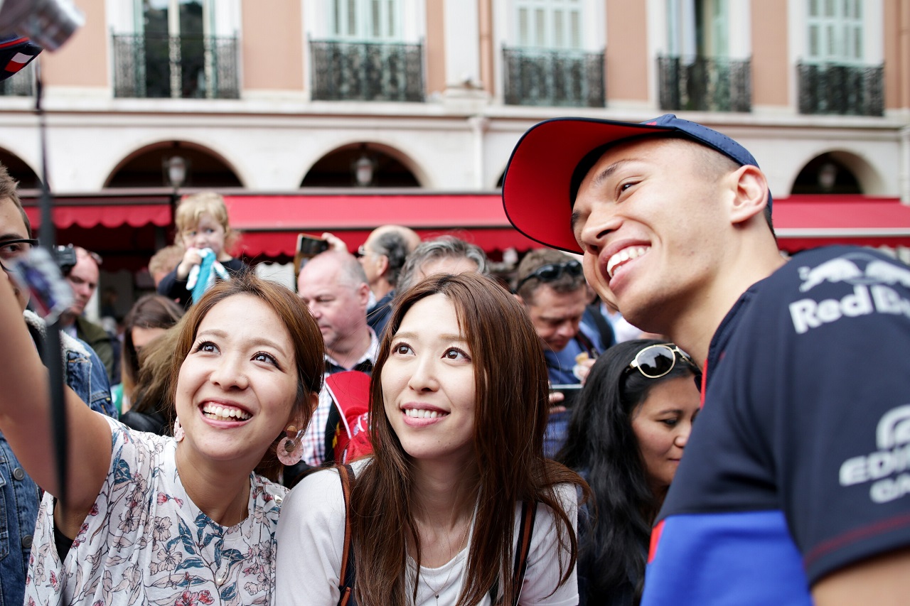 2019年F1第6戦モナコGP　アレクサンダー・アルボン（トロロッソ・ホンダ）