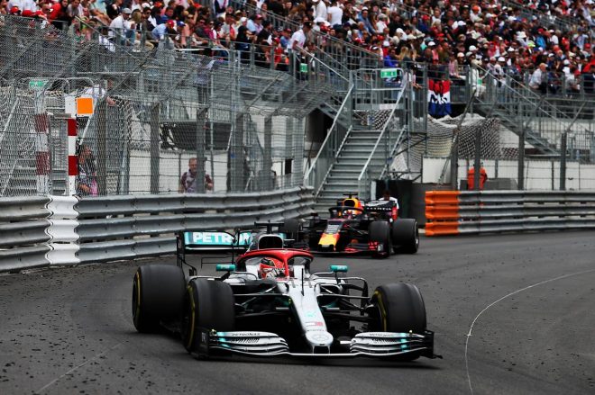 2019年F1第6戦モナコGP　ルイス・ハミルトン（メルセデス）