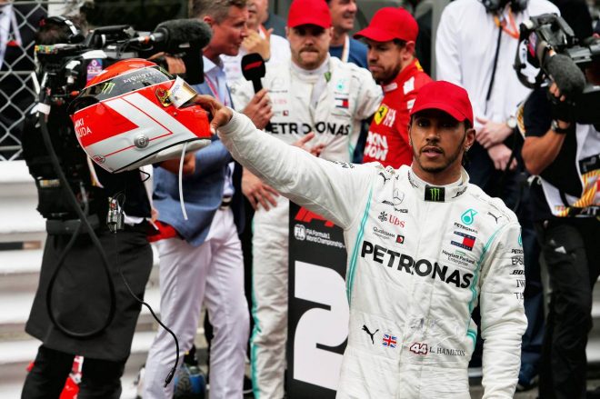 2019年F1第6戦モナコGP決勝　優勝はルイス・ハミルトン（メルセデス）