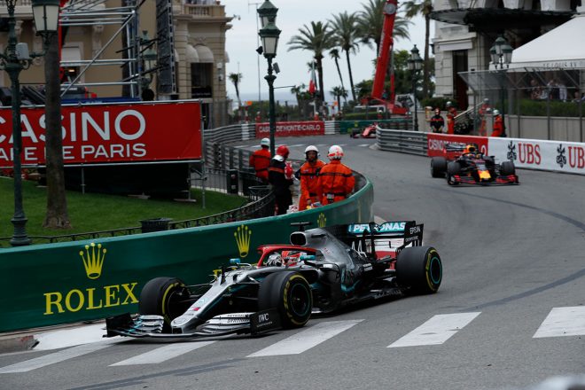 2019年F1第6戦モナコGP　ルイス・ハミルトン（メルセデス）