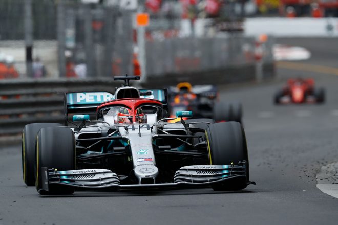 2019年F1第6戦モナコGP　ルイス・ハミルトン（メルセデス）
