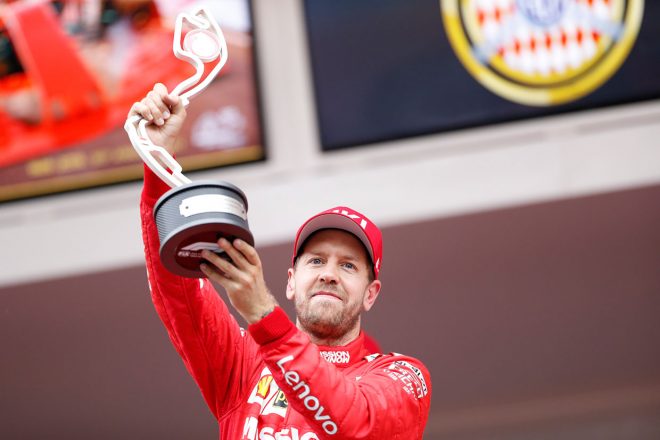 2019年F1第6戦モナコGP　セバスチャン・ベッテル（フェラーリ）