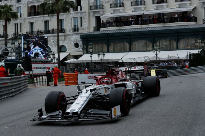 2019年F1第6戦モナコGP　キミ・ライコネン（アルファロメオ）