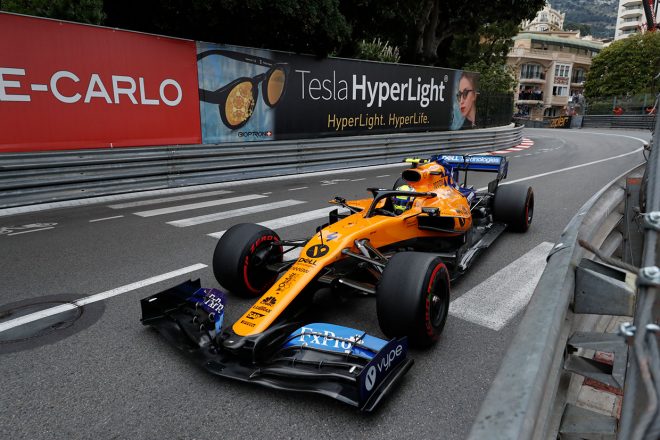 2019年F1第6戦モナコGP　ランド・ノリス（マクラーレン）