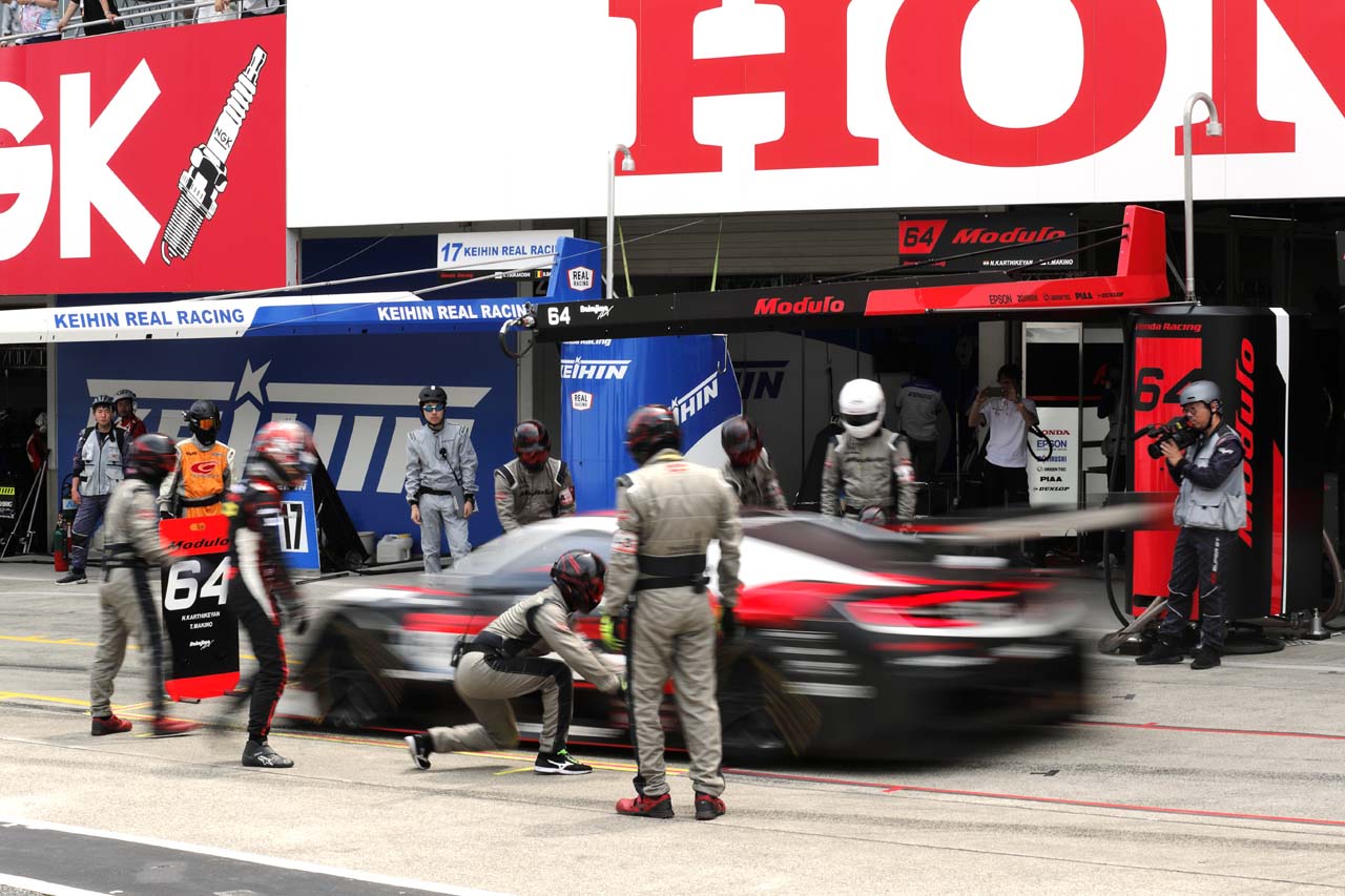 Modulo Epson NSX-GT（ナレイン・カーティケヤン／牧野任祐）