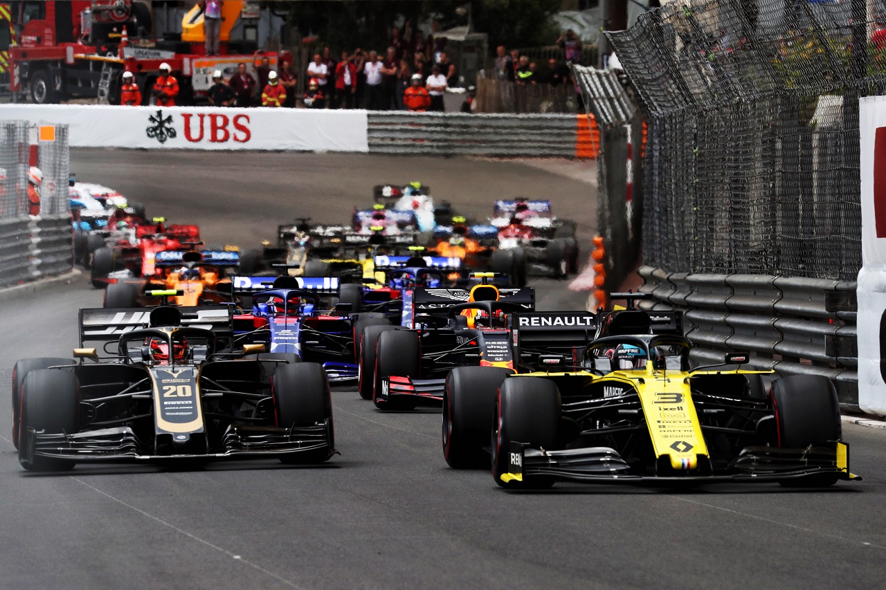 2019年F1第6戦モナコGP　ダニエル・リカルド（ルノー）